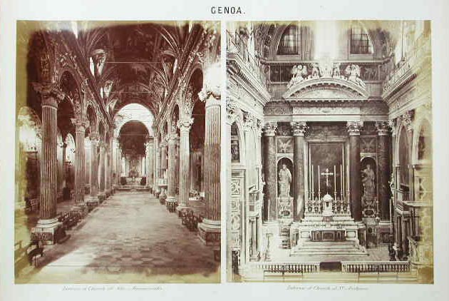 Interieur of Church of S.ta Annunziata & Interior of Church …