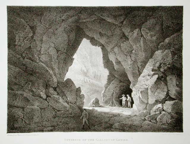 Interior of the Gallery of Gondo