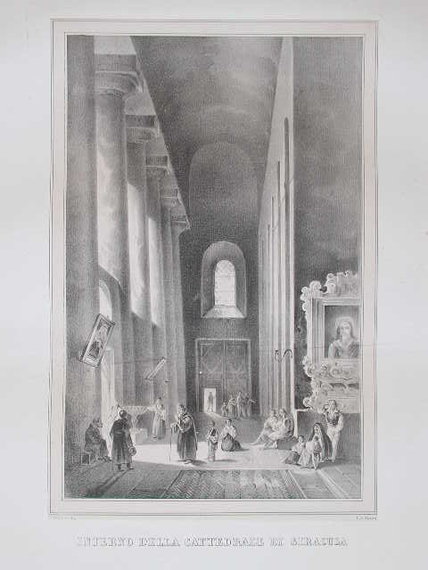 Interno della Cattedrale di Siracusa