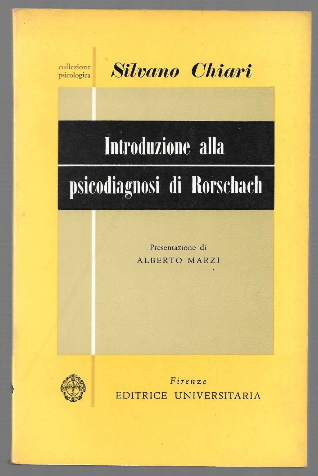 Introduzione alla psicodiagnosi di Rorschach