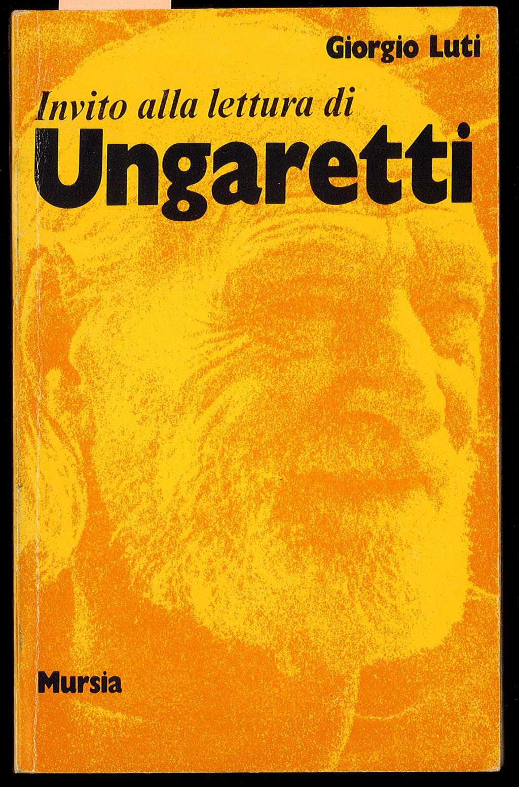 Invito alla lettura di Ungaretti