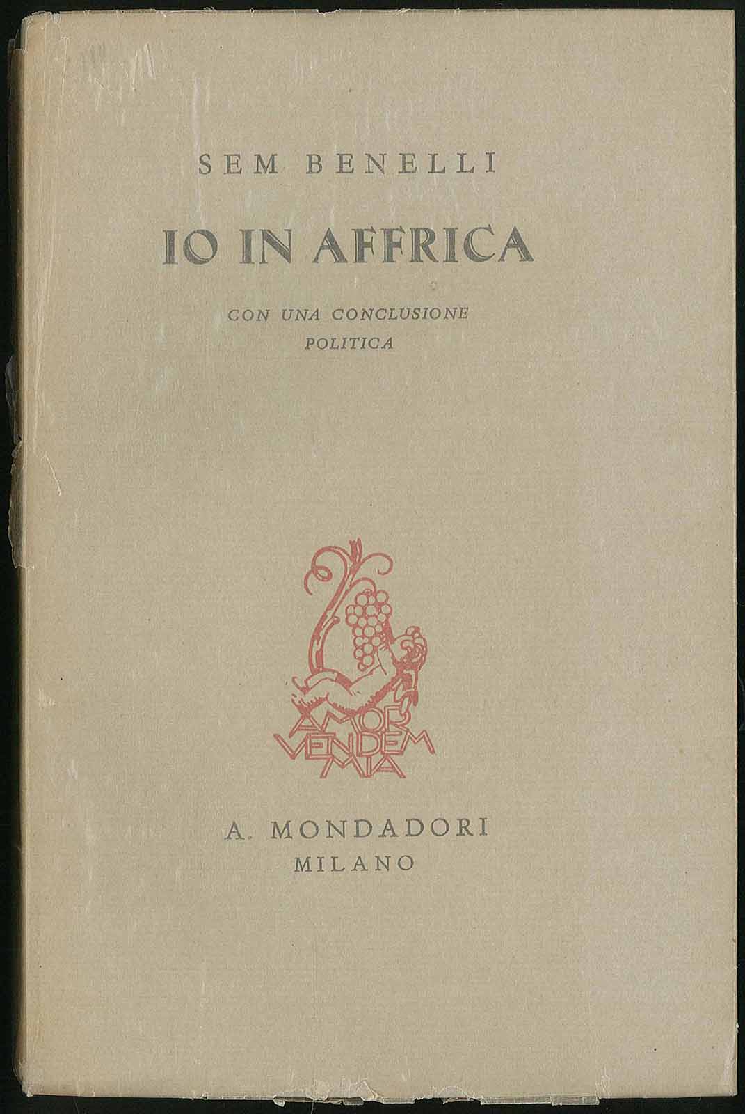 Io in Affrica con una conclusione politica