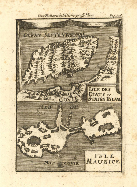 Isle des Etats ou Staten Eyland - Isle Maurice