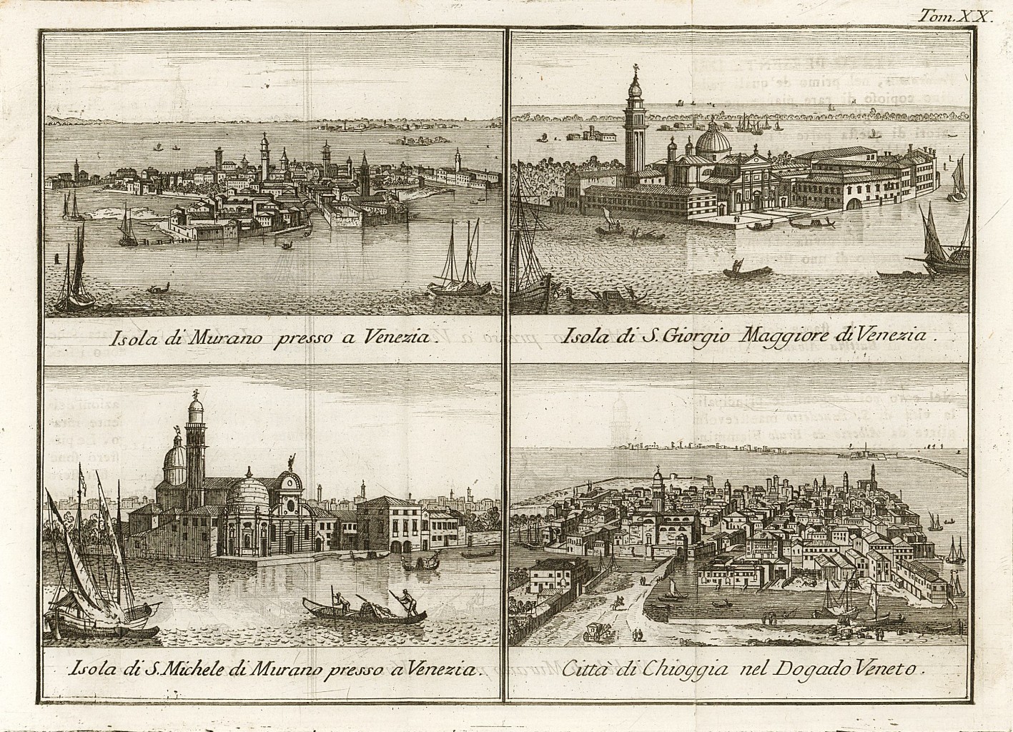 Isola di Murano . - Isola di S. Giorgio .- …