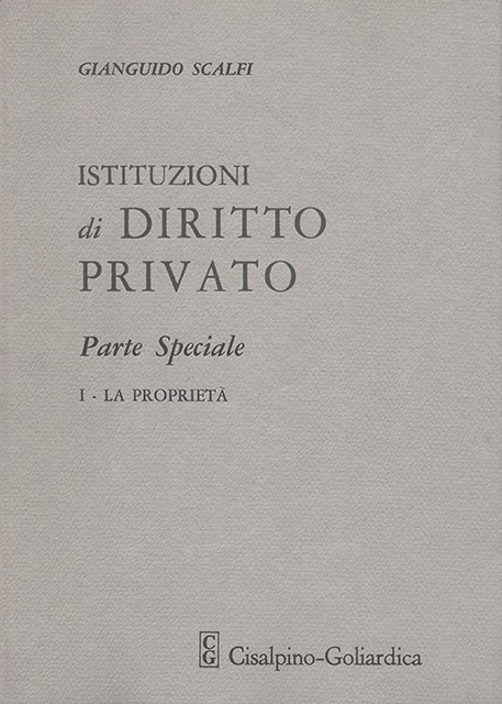 Istituzioni di Diritto Privato