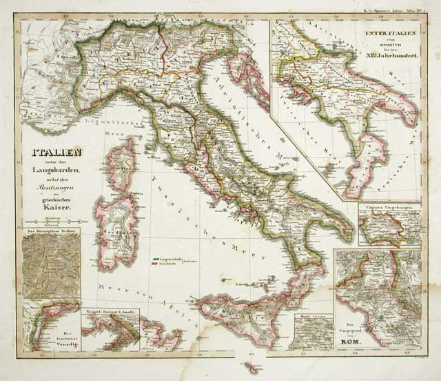 Italien unter den Langobarden .