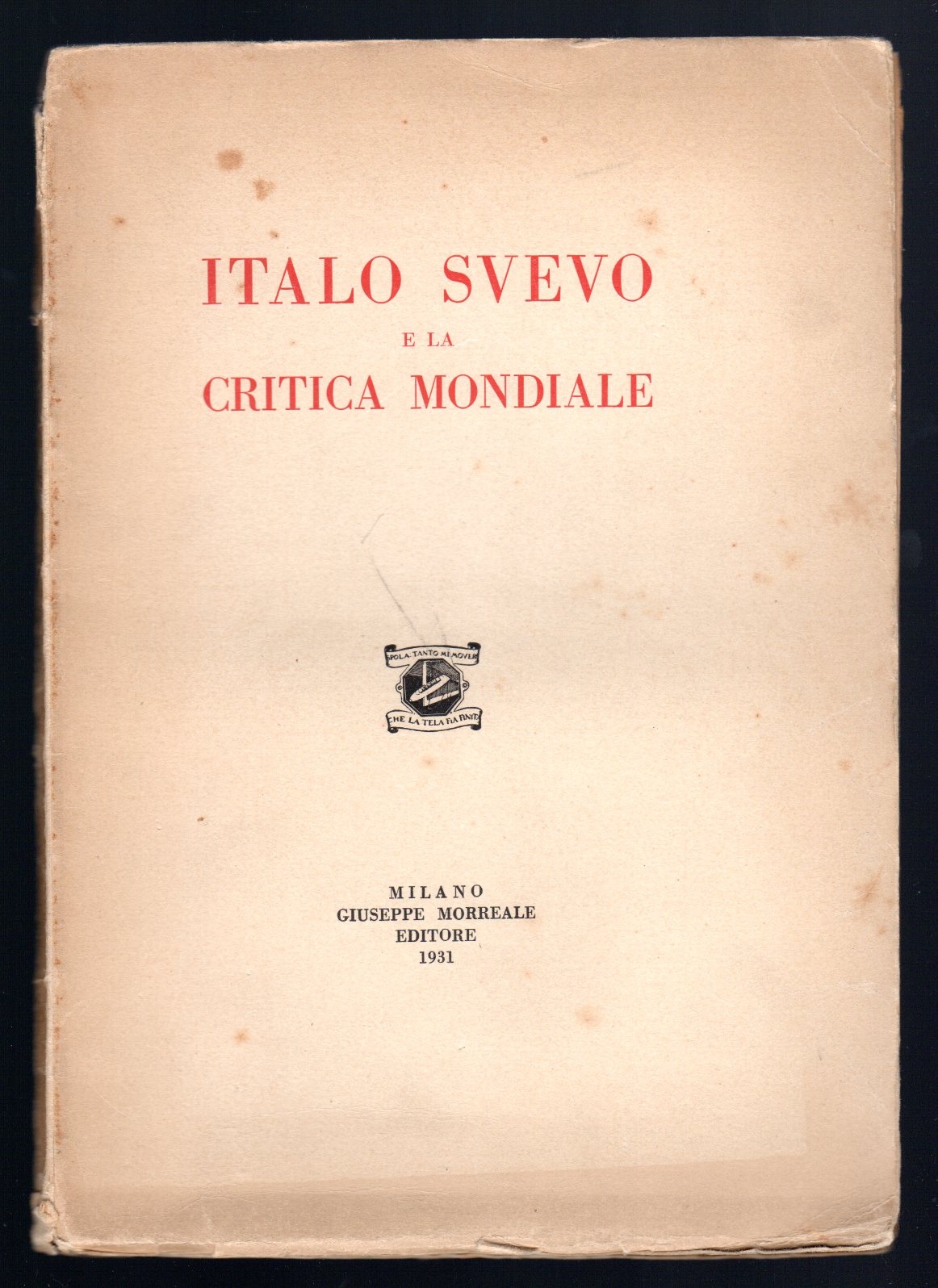Italo Svevo e la critica mondiale