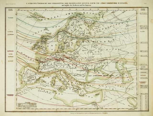 J.Schouws ubersicht der verbreitung .