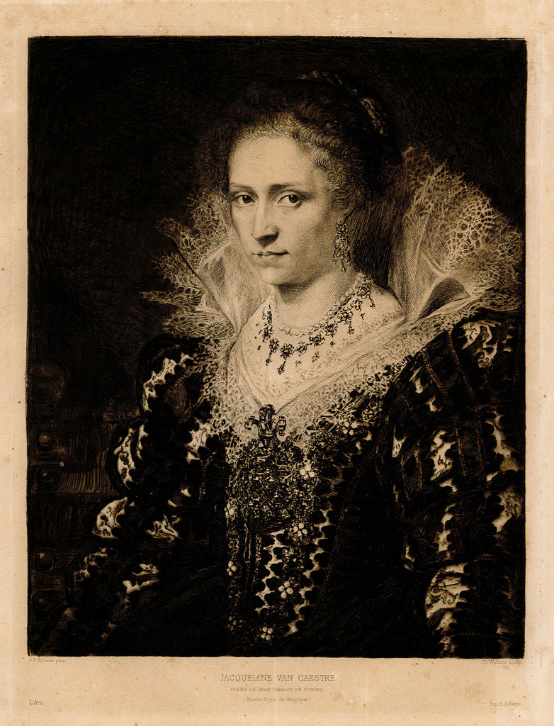 Jacqueline van Caestre, femme de Jean Charles de Cordes