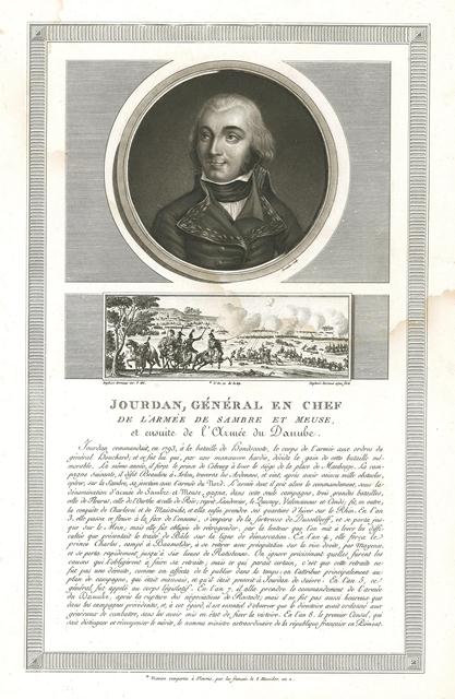 Jourdan, General en Chef de l'Armée de Sambre et Meuse, …