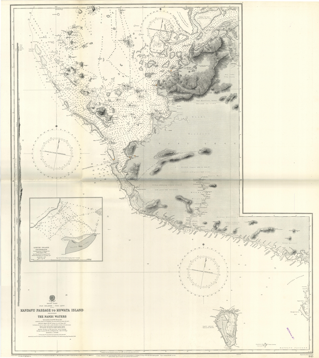 Kandavu Passage to Kowata Island including the Nandi Waters