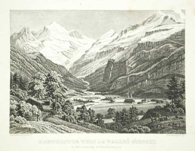 Kandersteg vers la Vallée d' Oeschi / .