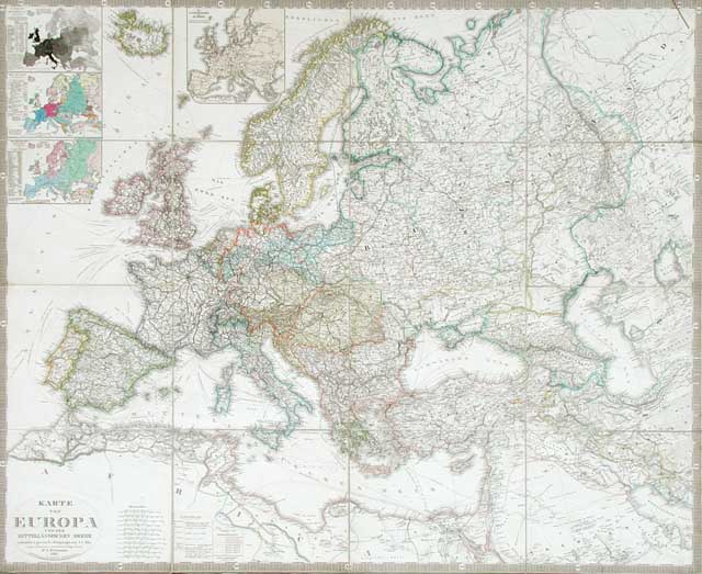 Karte von Europa