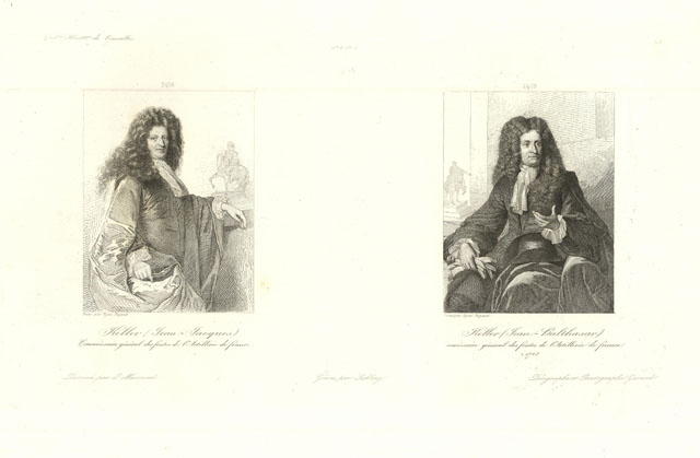 Keller (Jean-Jacques) commissaire general des fontes . - Keller (Jean-Balihasar) …