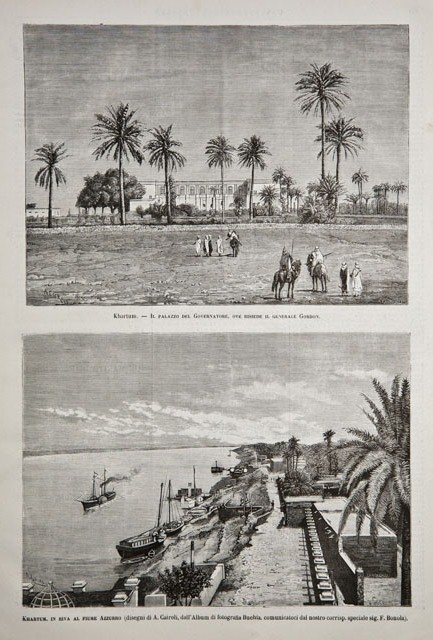Khartum / Il palazzo del Governatore, ove risiede il generale …