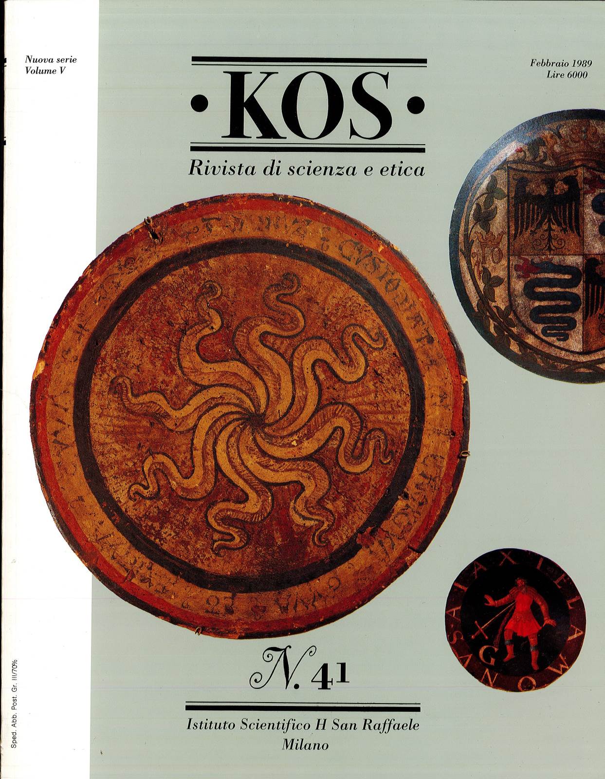 Kos Rivista di scienza e etica 41 1989