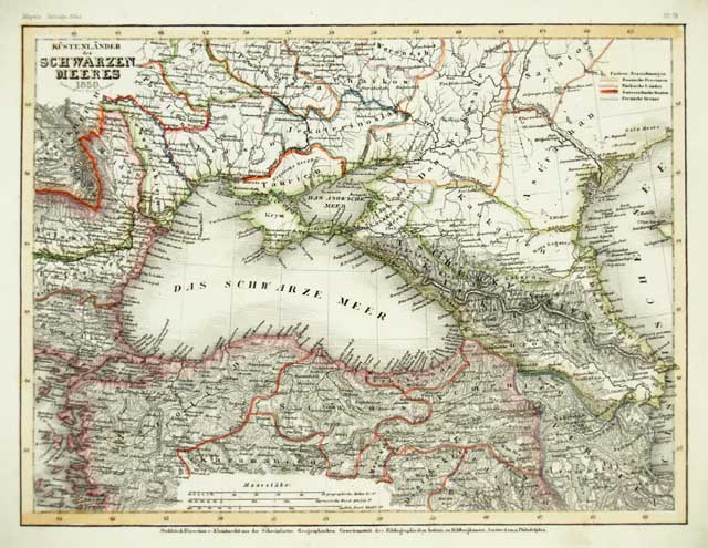 Kustenlander des Schwarzen Meeres 1850