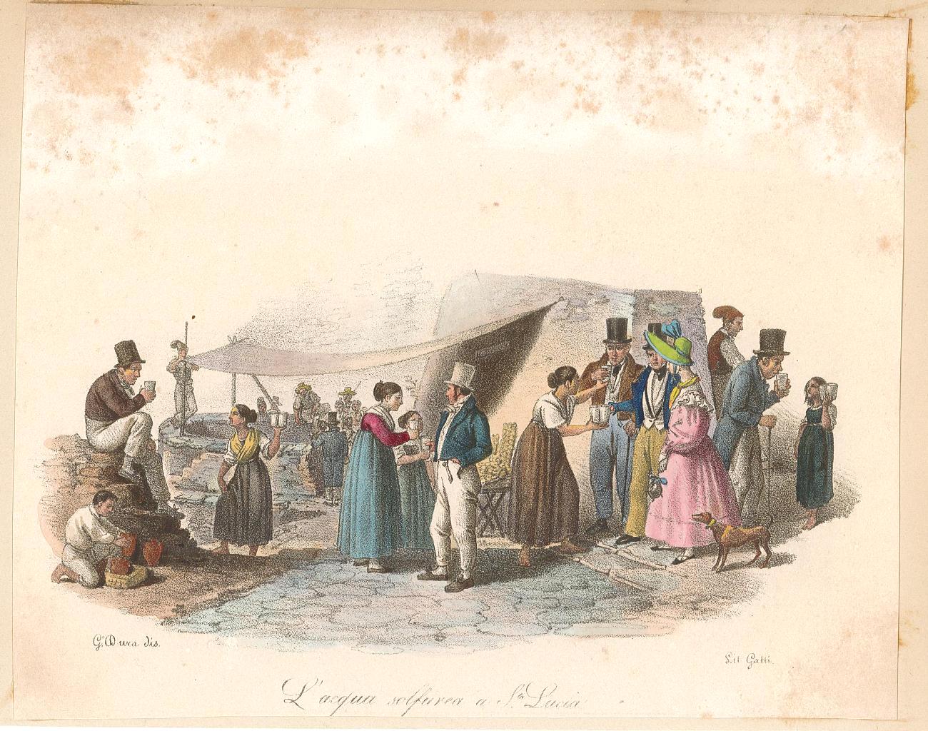 L'acqua solfurea a S.ta Lucia