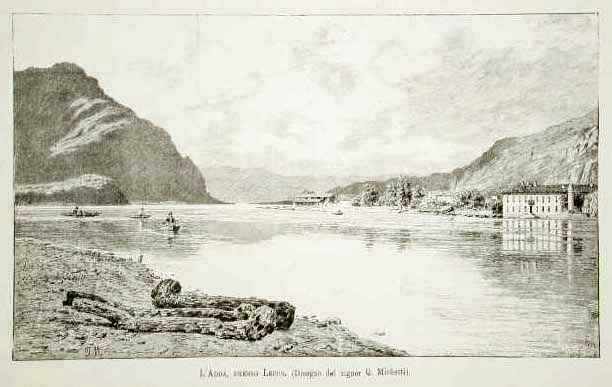 L'Adda, presso Lecco