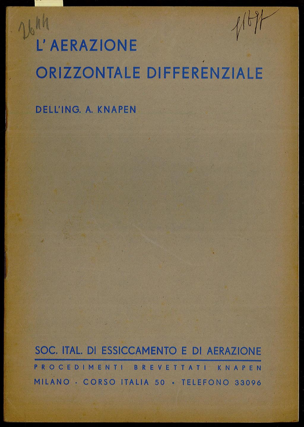 L’aerazione orizzontale differenziale