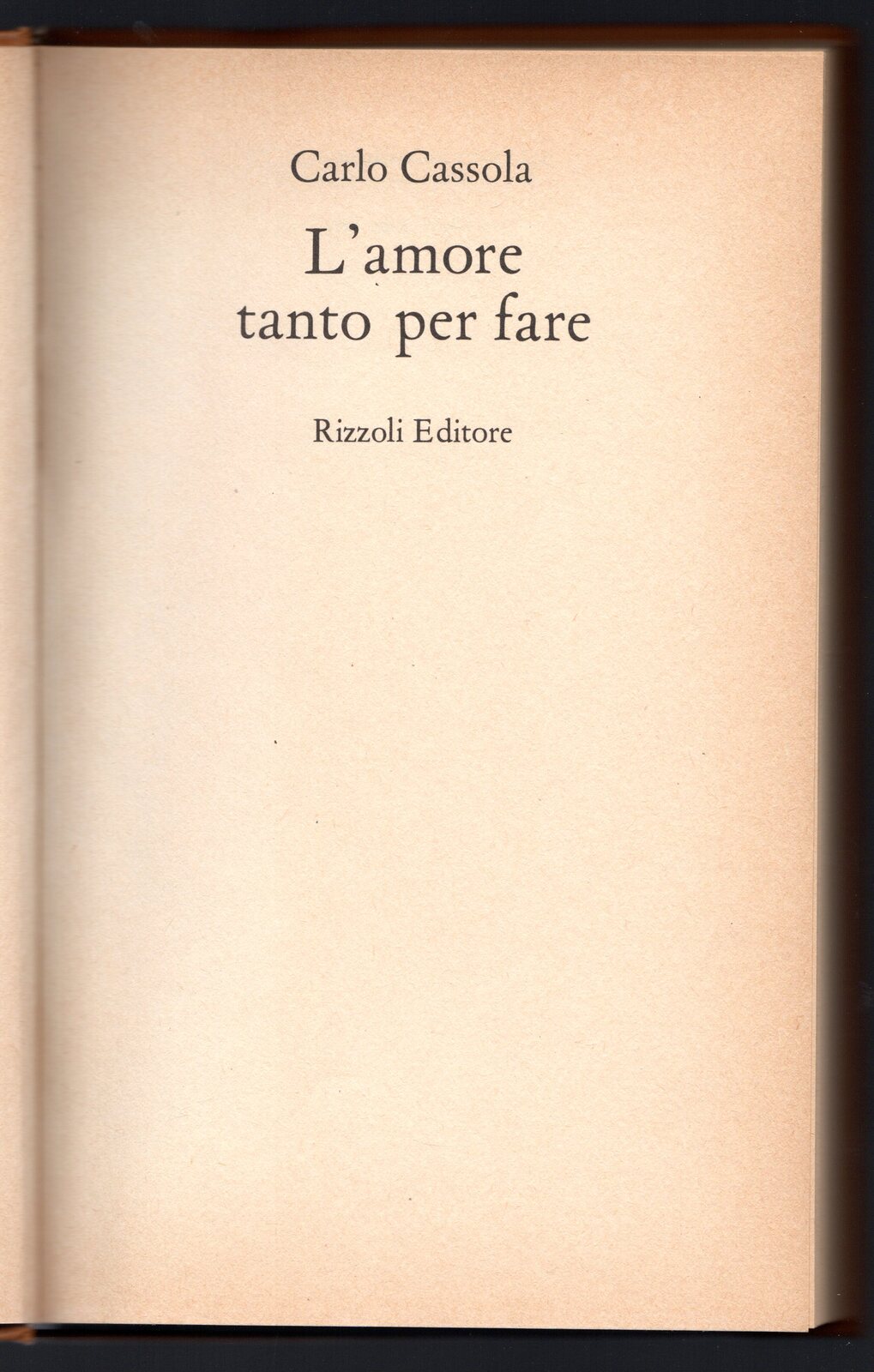 L'amore tanto per fare