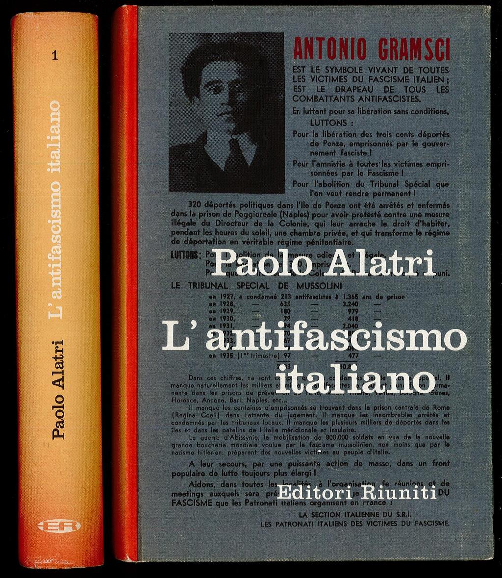 L'antifascismo italiano - 2 vol.