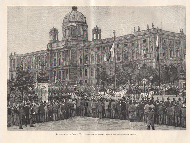 L’arrivo dello Czar a Vienna