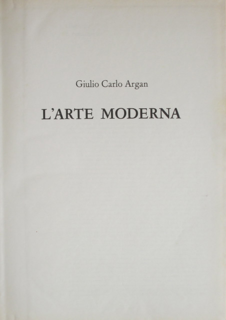 L’Arte Moderna