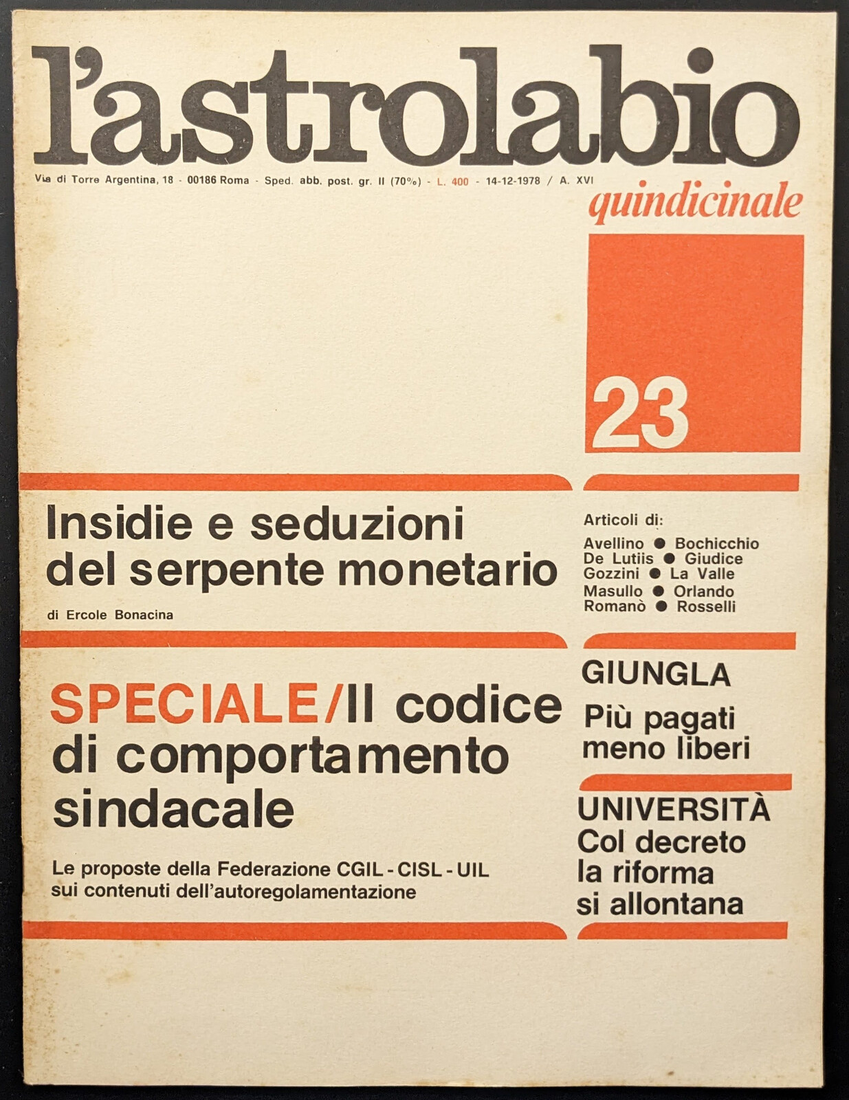 L'astrolabio 23