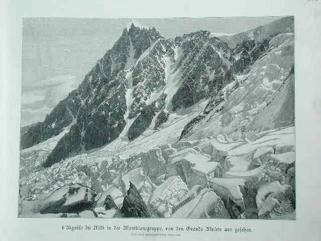 L'Auguille du Midi in der Montblancgruppe