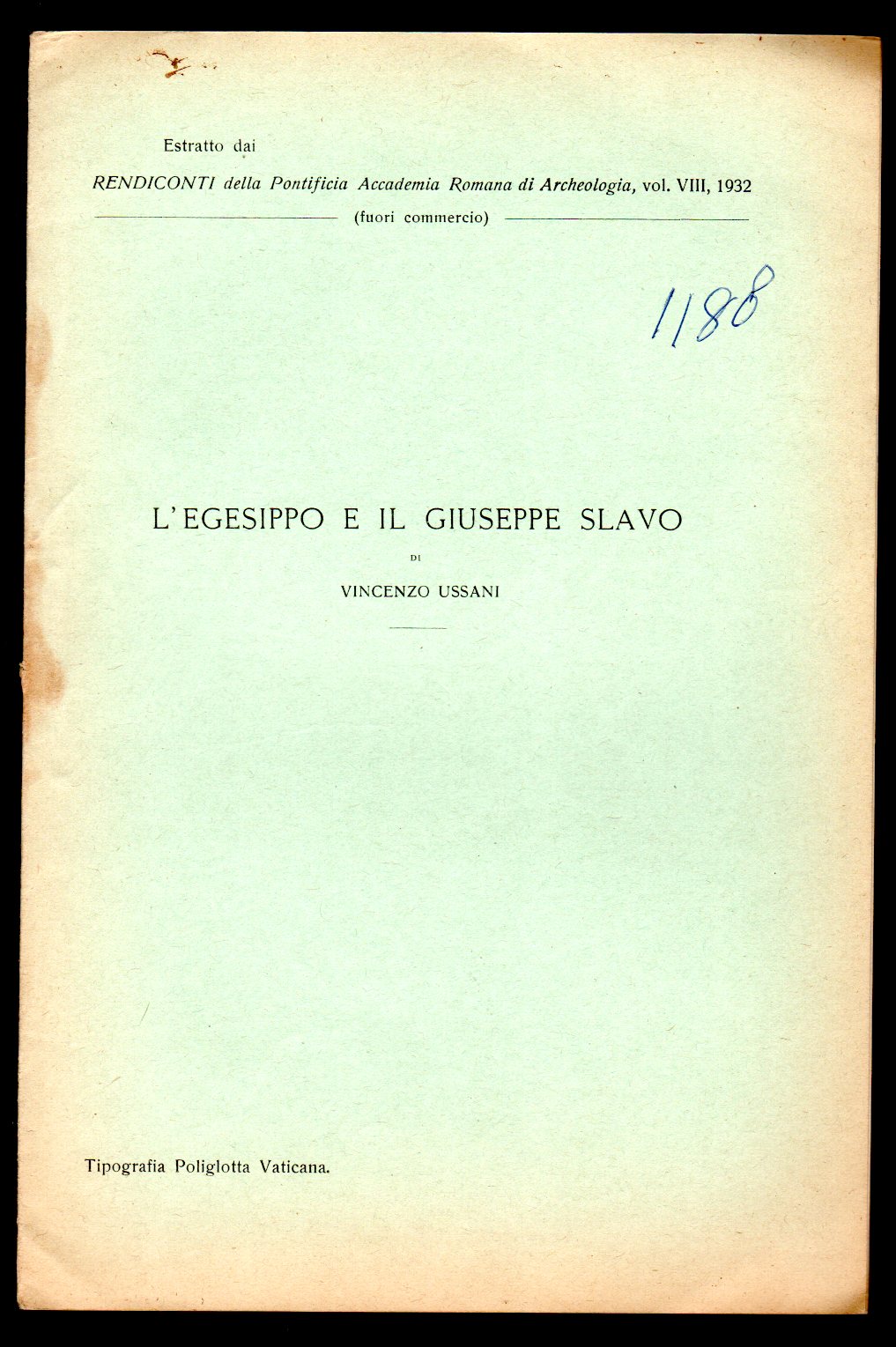 L'Egesippo e il Giuseppe slavo