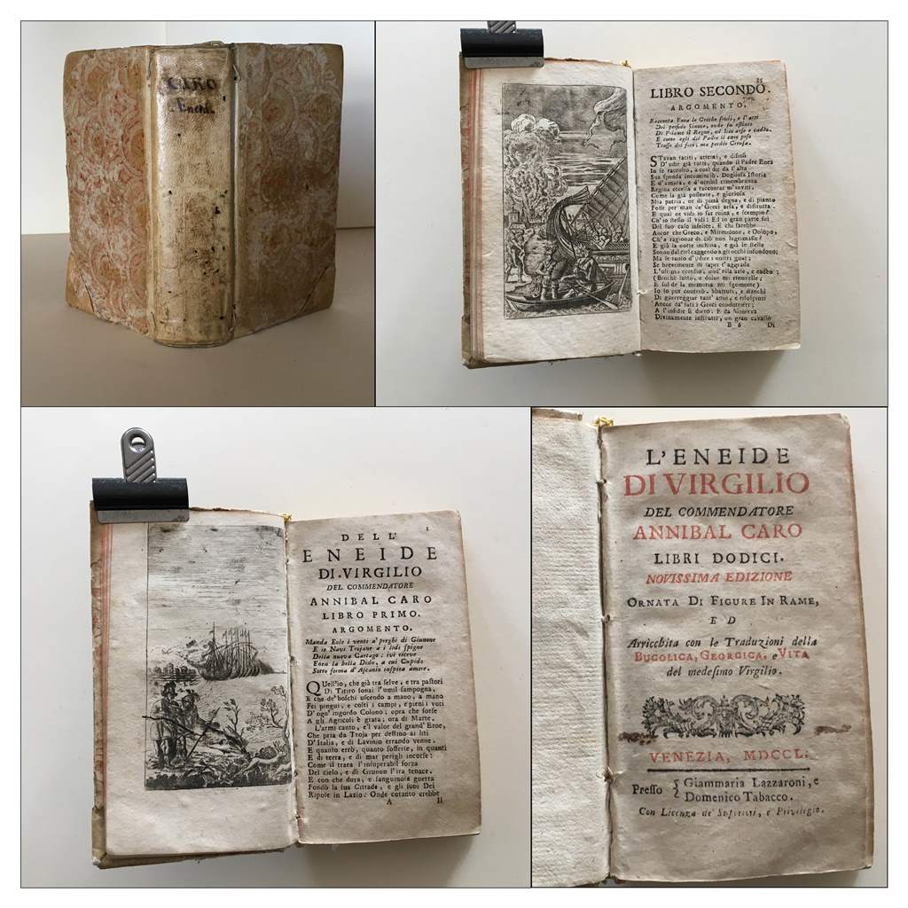 L'Eneide di Virgilio del commendatore Annibal Caro Libri dodici. Novissima …