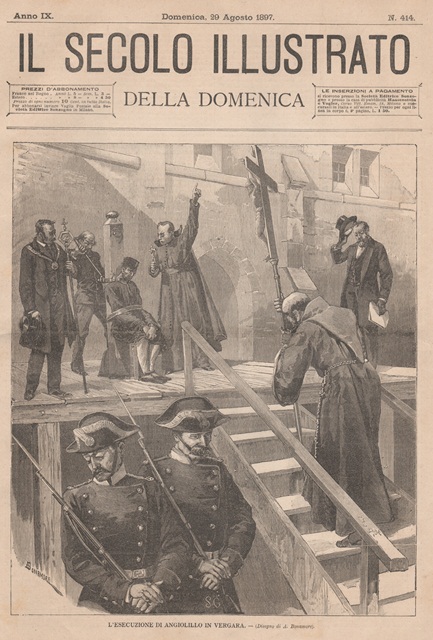 L’esecuzione di Angiolillo in Vergara