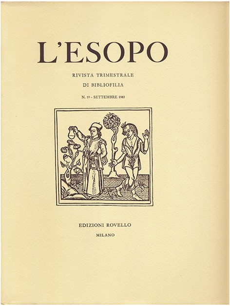 L’Esopo. Rivista Trimestrale di Bibliofilia