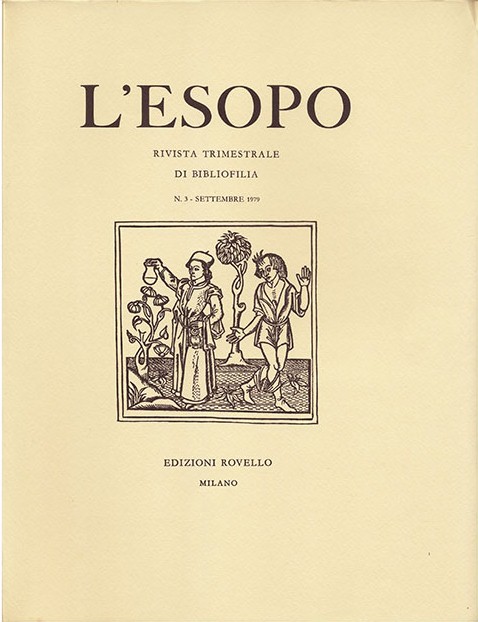 L’Esopo. Rivista Trimestrale di Bibliofilia