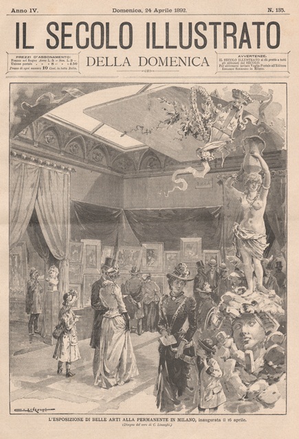 L’Esposizione di Belle Arti alla Permanente in Milano, inaugurata il …