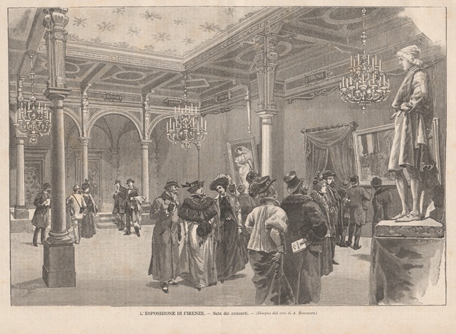 L'Esposizione di Firenze - Sala dei concerti