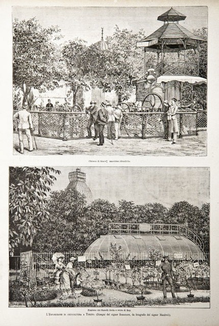 L’Esposizione di orticoltura a Torino