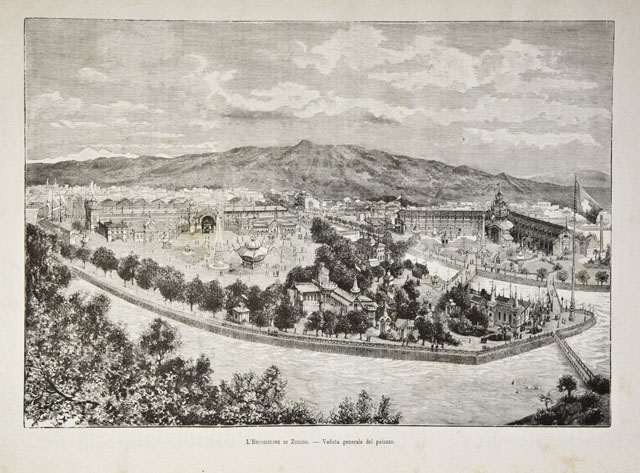 L'Esposizione di Zurigo / Veduta generale del palazzo