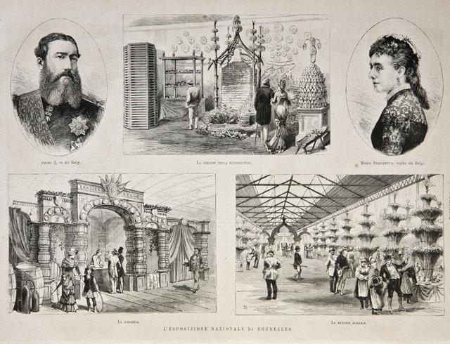 L’Esposizione nazionale di Bruxelles / Leopoldo II, re dei Belgi …