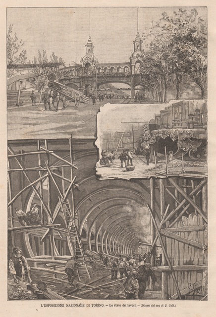 L’Esposizione Nazionale di Torino - Lo stato dei lavori