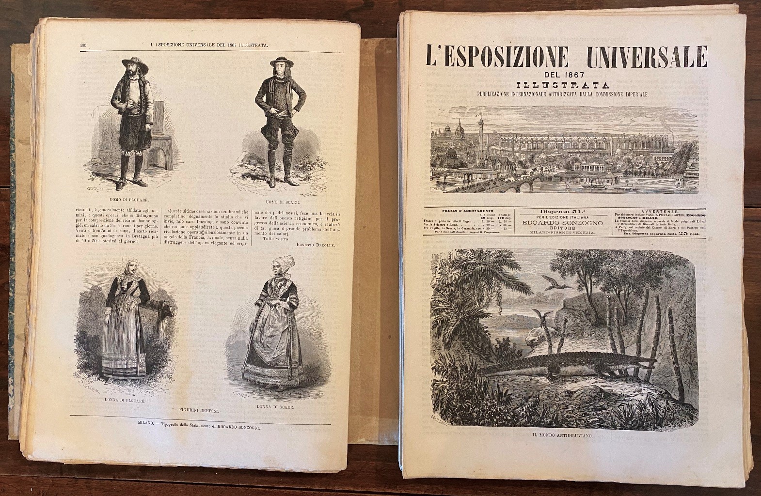 L'ESPOSIZIONE UNIVERSALE DEL 1867 ILLUSTRATA. PUBBLICAZIONE INTERNAZIONALE AUTORIZZATA DALLA COMMISSIONE …