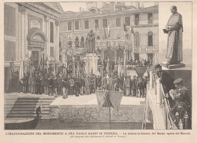 L’inaugurazione del monumento a fra Paolo Sarpi in Venezia - …