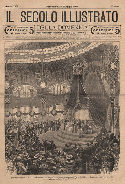 L’inaugurazione dell’Esposizione Internazionale d’Arte Decorativa di Torino - Il discorso …