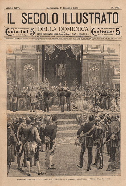 L’incoronazione del re Alfonso XIII di Spagna - Il giuramento …