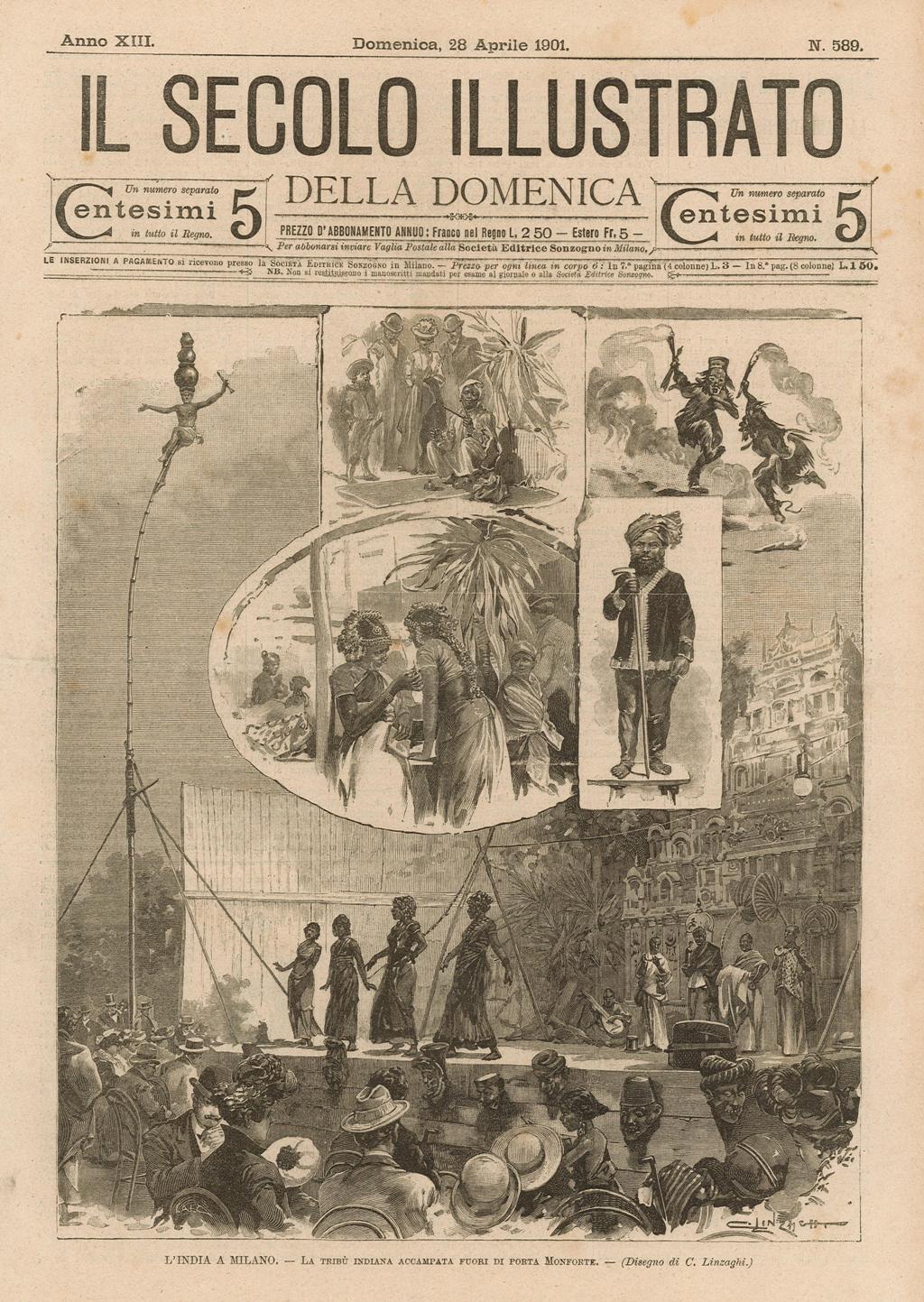 L’India a Milano - La tribù indiana accampata fuori di …