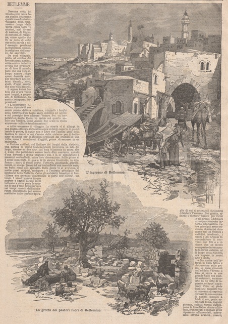 L'ingresso di Betlemme - La grotta dei pastori fuori di …