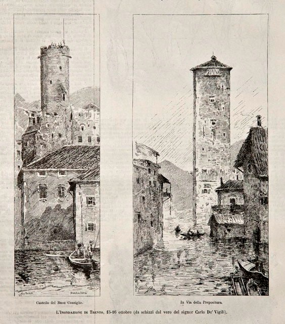 L'Inondazione di Trento, 15-16 ottobre