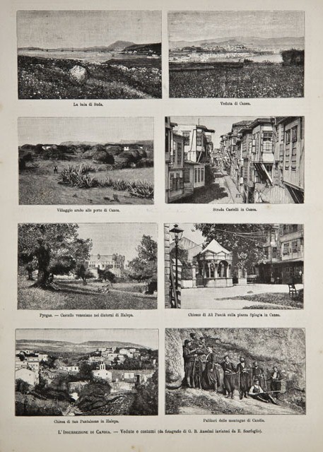 L'insurrezione di Candia.- Vedute e costumi