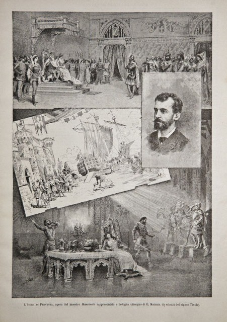 L'Isora di Provenza, opera del maestro Mancinelli rappresentata a Bologna